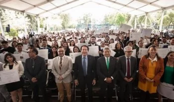 Delgado Carrillo encabeza graduación del Cinvestav y destaca ruta hacia soberanía científica