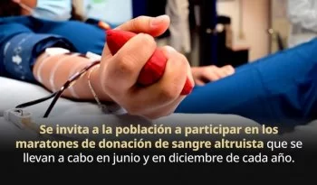 Donación altruista de sangre en México crece, pero aún lejos del objetivo 100% voluntario