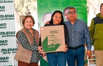 Familias de La Lomita reconocen estrategia de ayuda alimentaria en Soledad