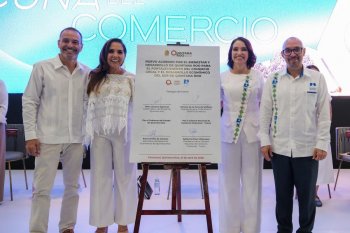 Mara Lezama destaca potencial económico del sur de Quintana Roo con liderazgo femenino en CANACO