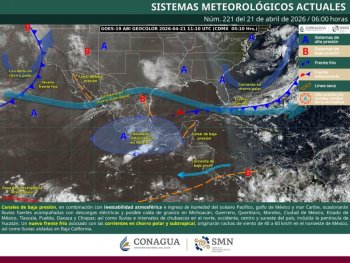 Pronostican tormentas eléctricas y granizo en Sierra Sur y Mixteca de Oaxaca