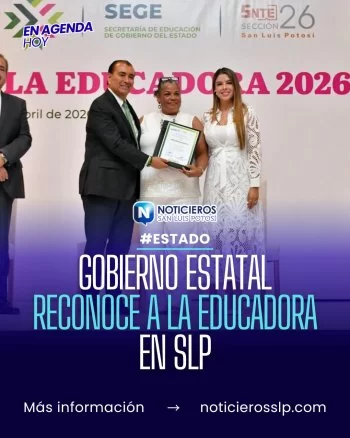 Reconocen a más de 2 mil educadoras por su trayectoria en San Luis Potosí