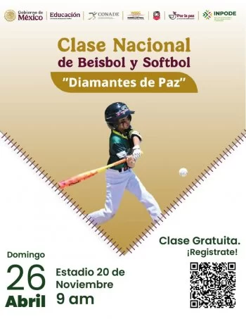 San Luis Potosí se suma a Clase Nacional de Béisbol y Sóftbol para fomentar activación física