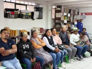 Secretaria de Bienestar atiende peticiones de ejidatarios en Puebla para obra comunitaria