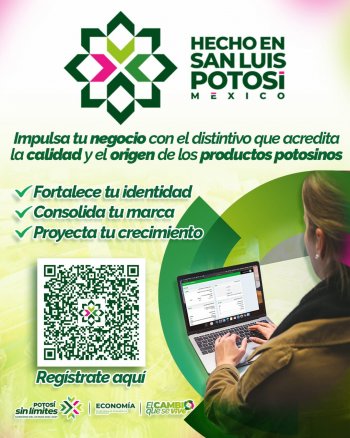 Sedeco convoca a empresas a integrarse al distintivo 'Hecho en San Luis Potosí'
