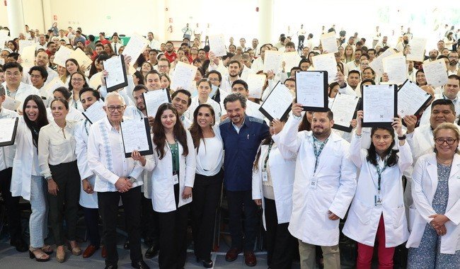 IMSS fortalece atención médica en Quintana Roo con 123 nuevos especialistas