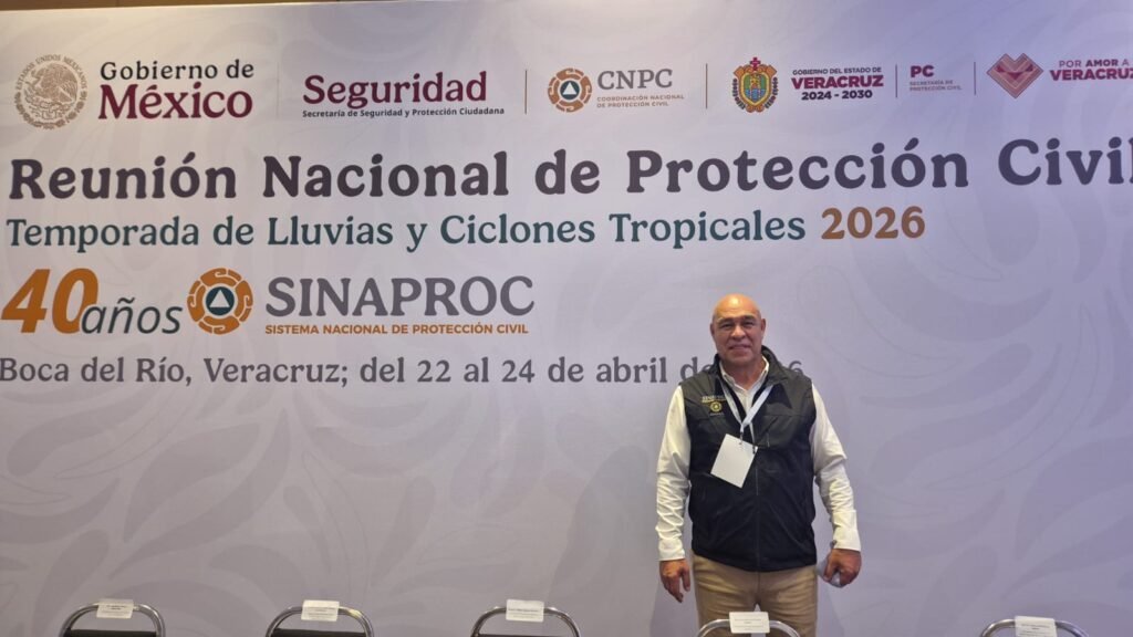 Oaxaca participa en Reunión Nacional de Protección Civil para temporada de lluvias y ciclones 2026
