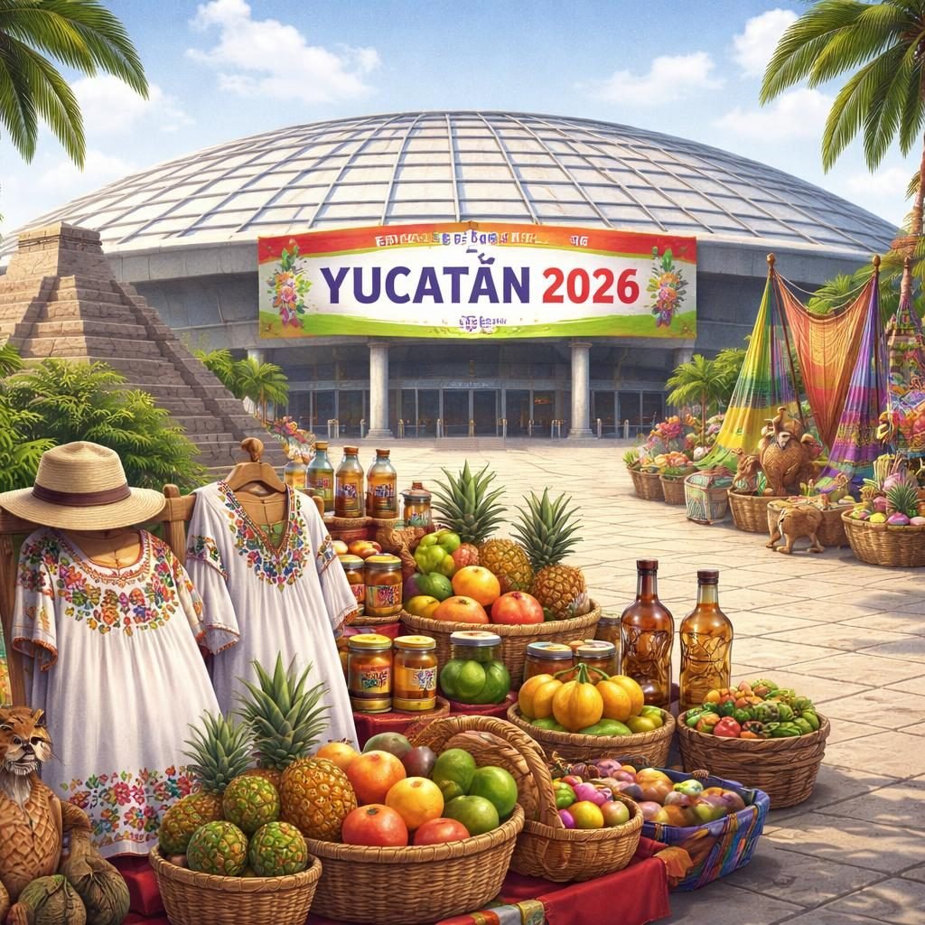 Semana de Yucatán en México 2026 proyecta cultura y economía en el Palacio de los Deportes