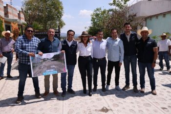 Entregan obra de pavimentación en Tequisquiapan con inversión de 3.2 mdp