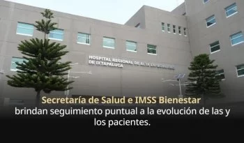 IMSS Bienestar atiende a lesionados de Teotihuacán; cuatro siguen hospitalizados