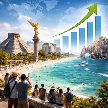 México registra cifra récord de visitantes internacionales en 2026