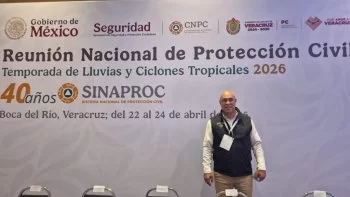 Oaxaca participa en Reunión Nacional de Protección Civil para temporada de lluvias y ciclones 2026