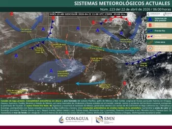 Pronostican lluvias fuertes y tormentas eléctricas para Oaxaca este miércoles
