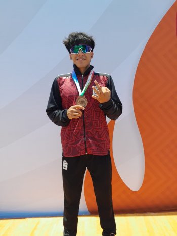 Triatleta quintanarroense gana bronce en Olimpiada Nacional CONADE 2026
