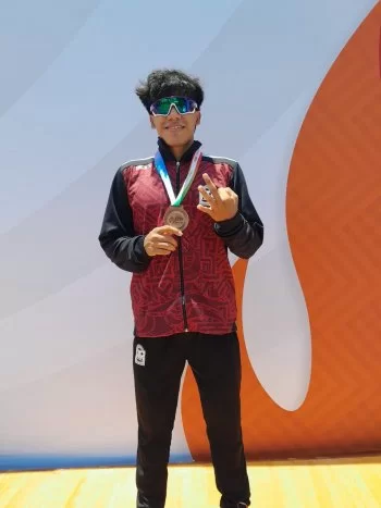 Triatleta quintanarroense gana bronce en Olimpiada Nacional CONADE 2026