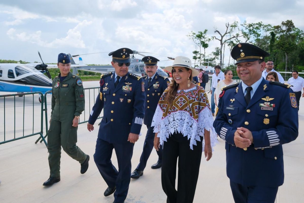 Mara Lezama inaugura Tulum Air Show 2026; proyecta a Quintana Roo como polo aeroespacial