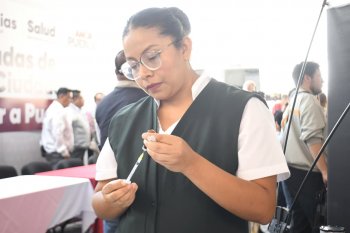 Arranca en Atlixco la Primera Semana Nacional de Vacunación 2026 con servicios gratuitos