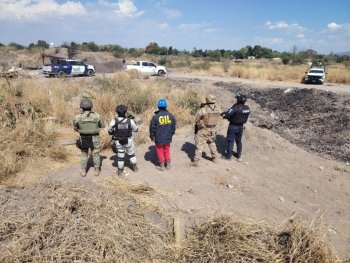 Aseguran 25 mil litros de hidrocarburo en toma clandestina en Cortazar, Guanajuato