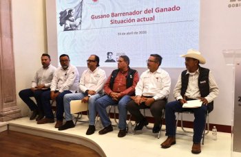 Gobiernos de México y Zacatecas refuerzan acciones contra el gusano barrenador del ganado