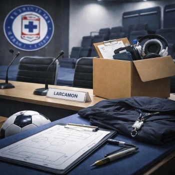 Larcamón carga contra cruz azul tras ser despedido: "respeto la decisión, pero no la comparto"