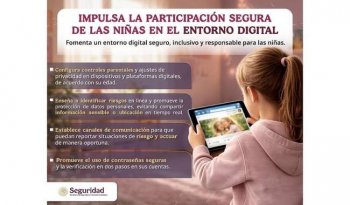 SSPC emite recomendaciones para proteger a niñas en el entorno digital por el Día de las TIC