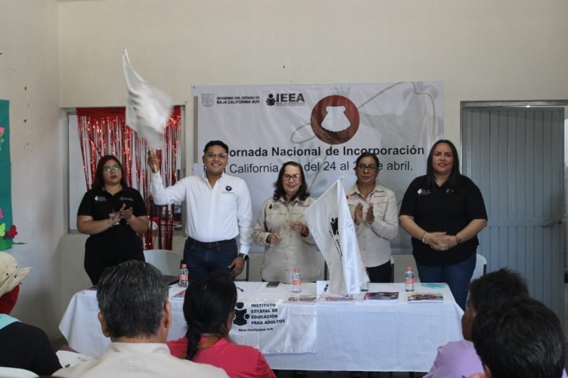Arranca en BCS Jornada Nacional de Incorporación y Acreditación del IEEA para adultos