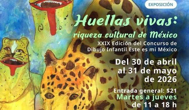 Exposición “Este es mi México” reúne 50 obras infantiles en el Museo Nacional de Culturas Populares