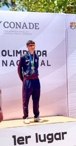 Guerrero gana su primer oro en CONADE 2026: Irving Gabriel Sánchez, campeón nacional de Acuatlón