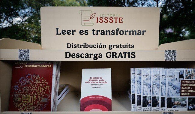 ISSSTE impulsa la lectura con libros, círculos literarios y un sello editorial propio