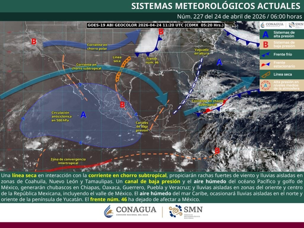 Oaxaca enfrentará lluvias y aumento de temperaturas este viernes, alerta Protección Civil