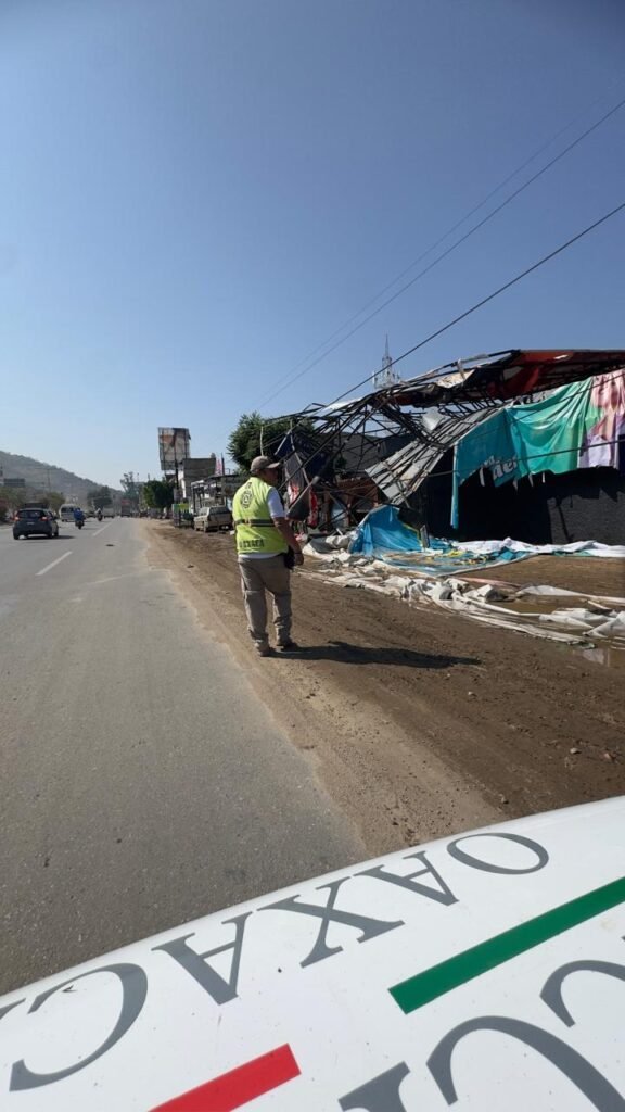 Protección Civil de Oaxaca realiza recorridos en zonas afectadas por lluvias