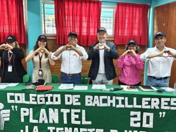 COBAEP y FlexSports firman convenio: reciclarán latas de aluminio para rehabilitar espacios escolares