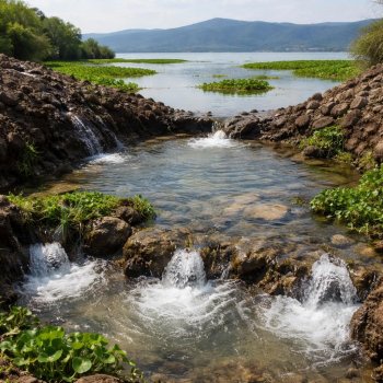 Descubren tres nuevos manantiales en el lago de Pátzcuaro, Michoacán