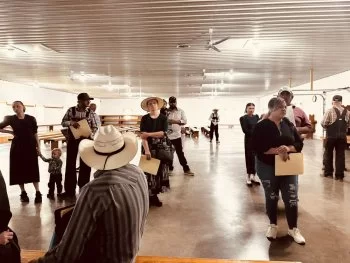 Gobierno de Zacatecas lleva certeza jurídica a comunidad menonita de Miguel Auza