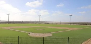 Gobierno entrega estadio de béisbol profesional en Guerrero Negro, Mulegé