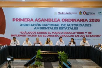 Mara Lezama y Alicia Bárcena encabezan en Quintana Roo la Primera Asamblea de la ANAAE 2026 para fortalecer la economía circular