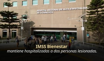 Salud reporta tres lesionados tras incidente en Teotihuacán; uno fue trasladado al ISSSTE