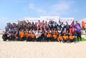 Sinaloa gana bicampeonato en voleibol de playa de la Olimpiada Nacional CONADE 2026