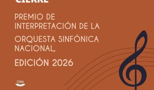 Segunda edición del Premio de Interpretación 2026 reúne 71 candidaturas de 20 estados