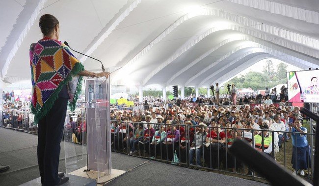 Sheinbaum refrenda soberanía en Hidalgo; Faispiam será derecho constitucional