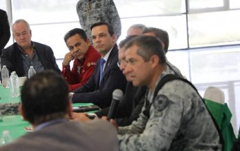 Autoridades y transportistas fortalecen seguridad carretera en Guanajuato