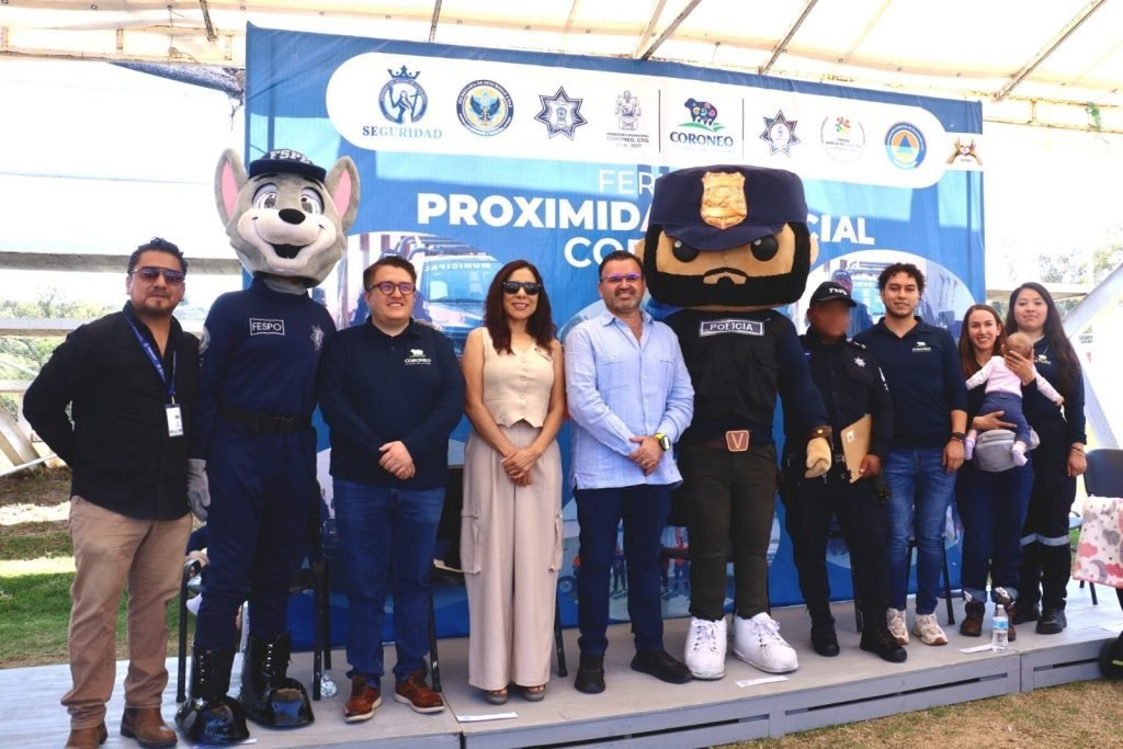 Feria de Proximidad Policial en Coroneo reúne a 700 ciudadanos en Guanajuato