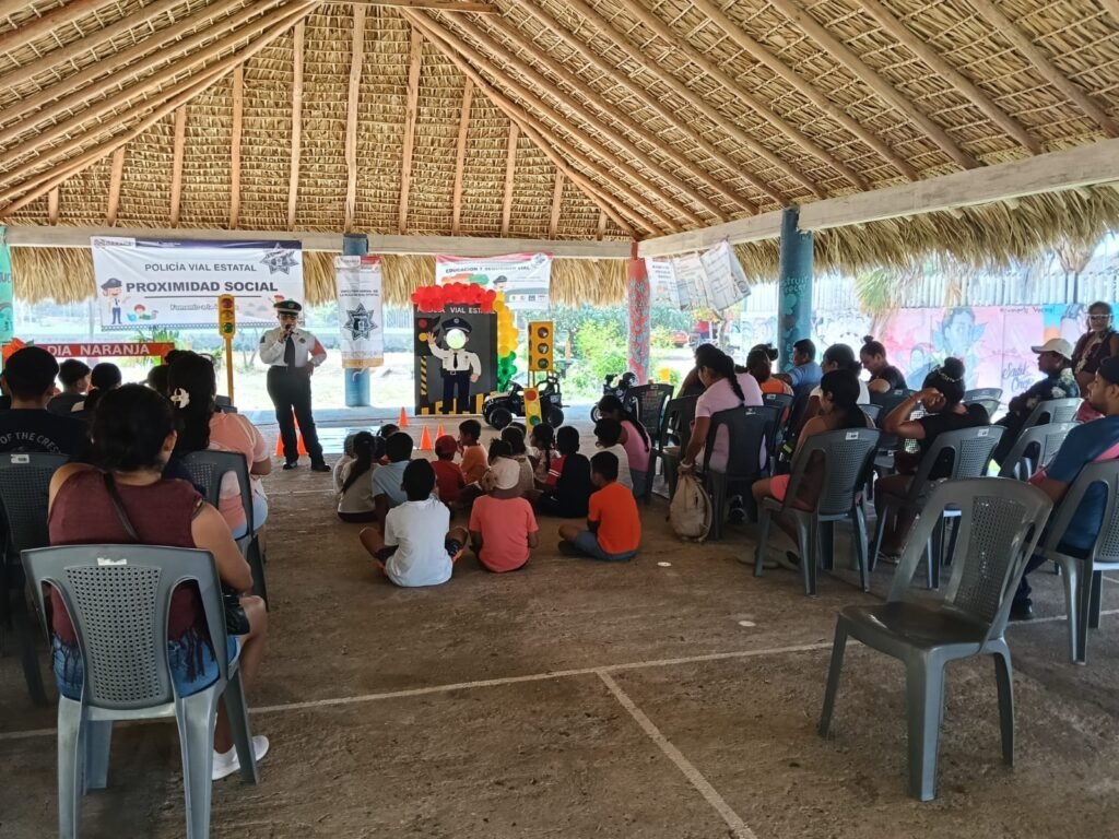 Policía Vial Estatal inaugura Mini Ciudad Vial en San Pedro Pochutla para fomentar seguridad infantil