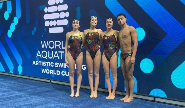 Selección juvenil de natación artística inicia preparación rumbo al Mundial Budapest 2026