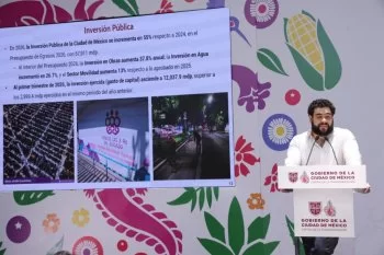 CDMX cuadruplica inversión pública en primer trimestre de 2026: Clara Brugada