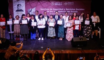 ISSSTE celebra a educadoras de EBDI con reconocimientos por su labor educativa y social