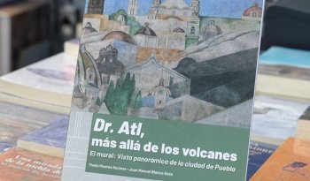 Nuevo libro del INAH revela historia del mural de Dr. Atl en el Castillo de Chapultepec