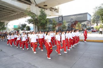 Revista del desfile del 5 de Mayo en Puebla: 23 escuelas y 8 mil estudiantes participan