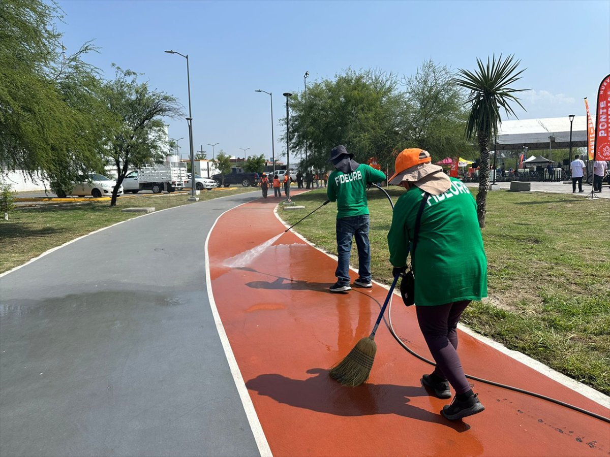 Brigadas del Programa de Reparaciones Urbanas recolectan casi 4 toneladas de residuos en Monterrey