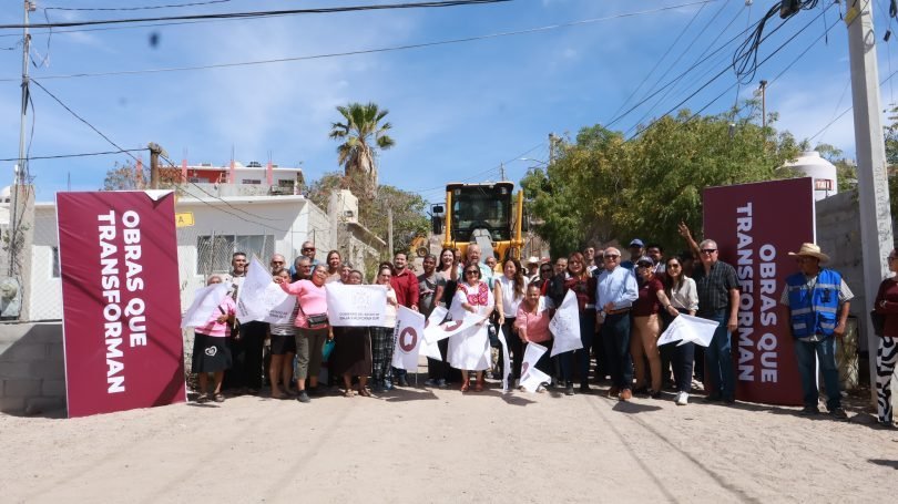 Gobierno de BCS invierte 8.1 mdp en pavimentación de calle Lucero en La Paz